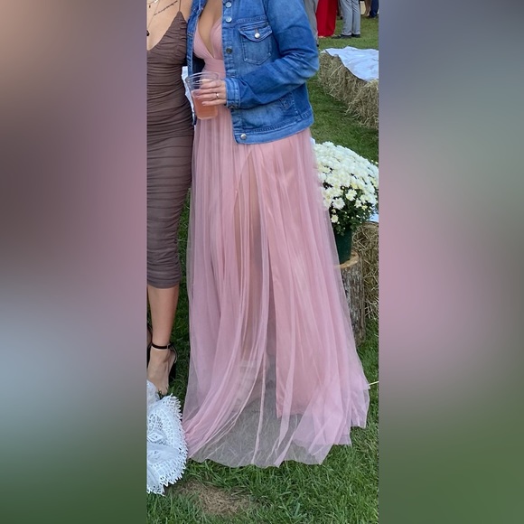 Blush pink bridesmaid dress - Picture 5 of 6